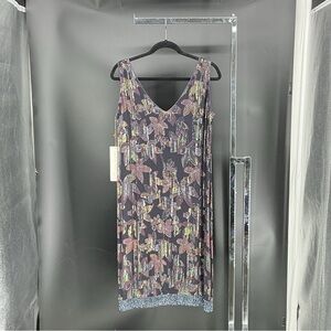 Asymmetrical Floral Dress